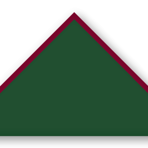 Foulard scout Sapin CC29 Biais Bordeaux