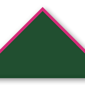 Foulard scout Sapin CC29 Biais Rose Vif