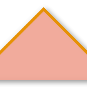 Foulard scout Saumon CC22 Biais Soleil