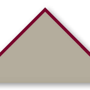 Foulard scout Souris CC05 Biais Bordeaux
