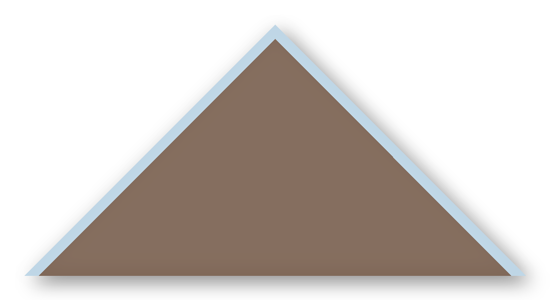 Foulard scout Taupe CC35 Biais Bleu Glacier