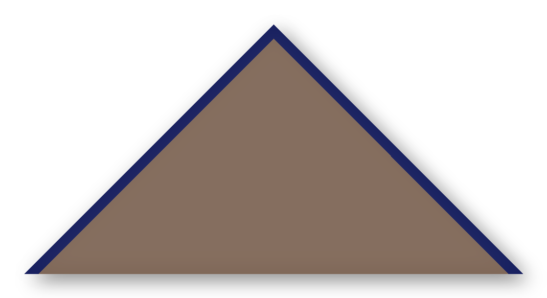 Foulard scout Taupe CC35 Biais Bleu Nuit