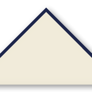 Foulard scout Toile Decrue Biais Bleu Marine