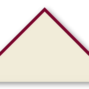 Foulard scout Toile Decrue Biais Bordeaux