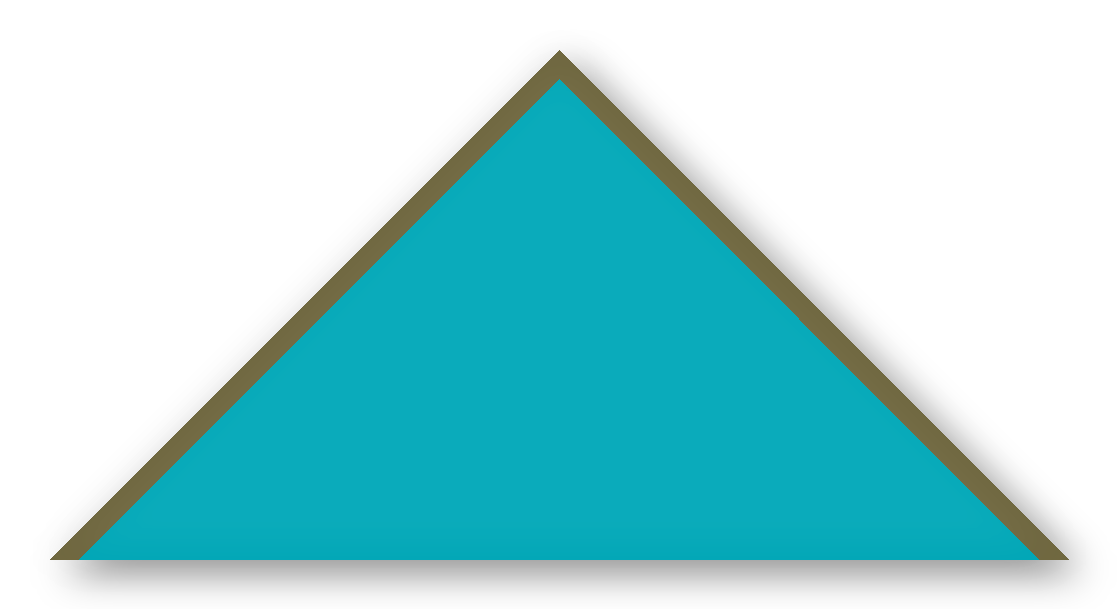 Foulard scout Turquoise CC14 Biais Kaki