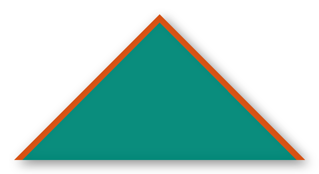 Foulard scout Vert Canard CC13 Biais Orange