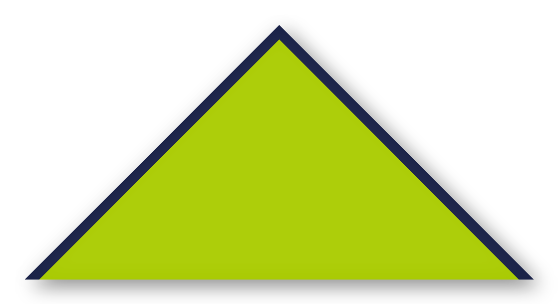 Foulard scout Vert Spring Biais Bleu Marine