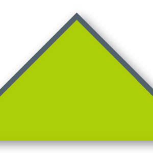 Foulard scout Vert Spring Biais Gris Ardoise