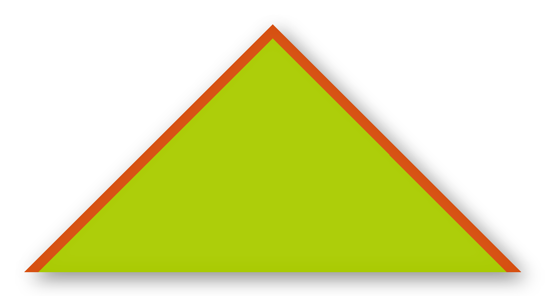 Foulard scout Vert Spring Biais Orange