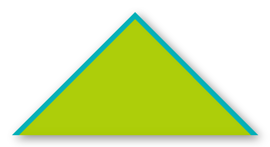 Foulard scout Vert Spring Biais Turquoise