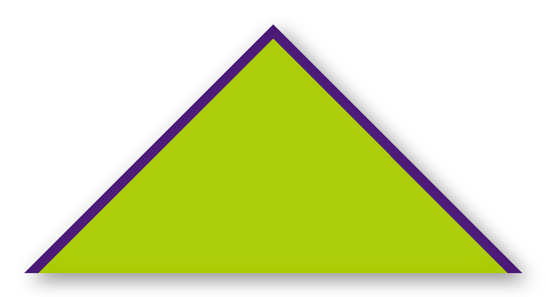 Foulard scout Vert Spring Biais Violet