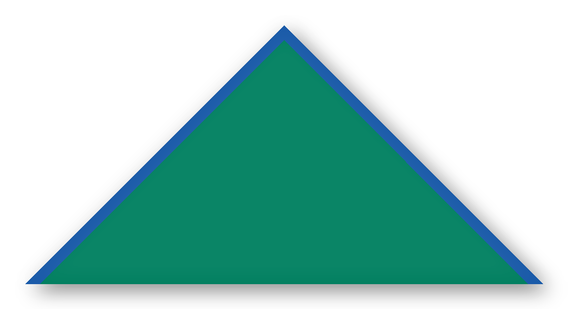 Foulard scout Vert Biais Bleu Roi