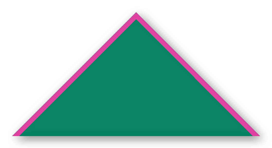 Foulard scout Vert Biais Fuchsia