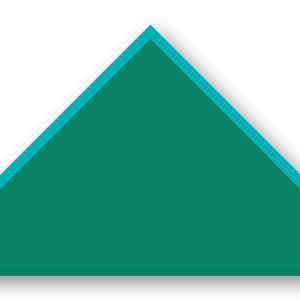 Foulard scout Vert Biais Turquoise