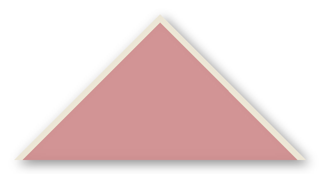 Foulard scout Vieux Rose CC41 Biais Ecru