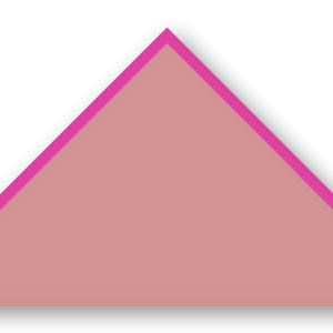 Foulard scout Vieux Rose CC41 Biais Fuchsia