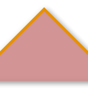 Foulard scout Vieux Rose CC41 Biais Soleil