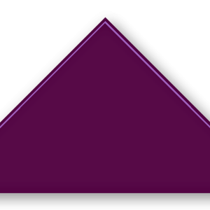 Foulard scout Aubergine Soutache Violet