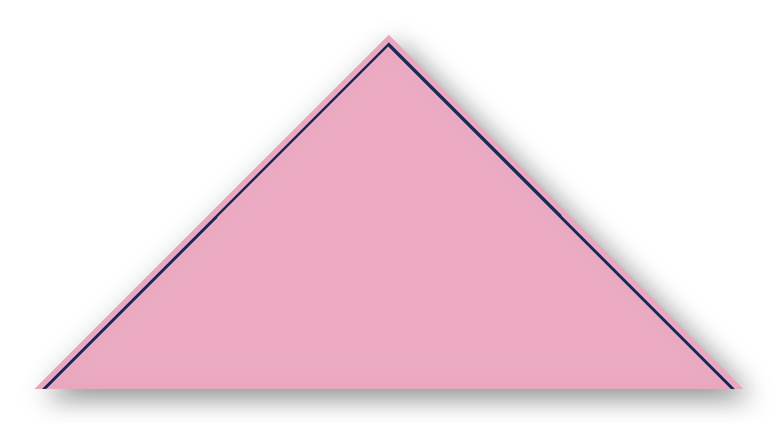 Foulard scout Rose Bonbon Soutache Bleu Marine
