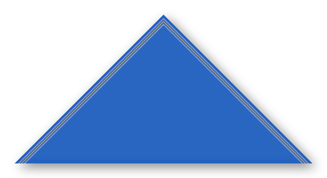 Foulard scout Bleu CC11 Triple soutache Gris